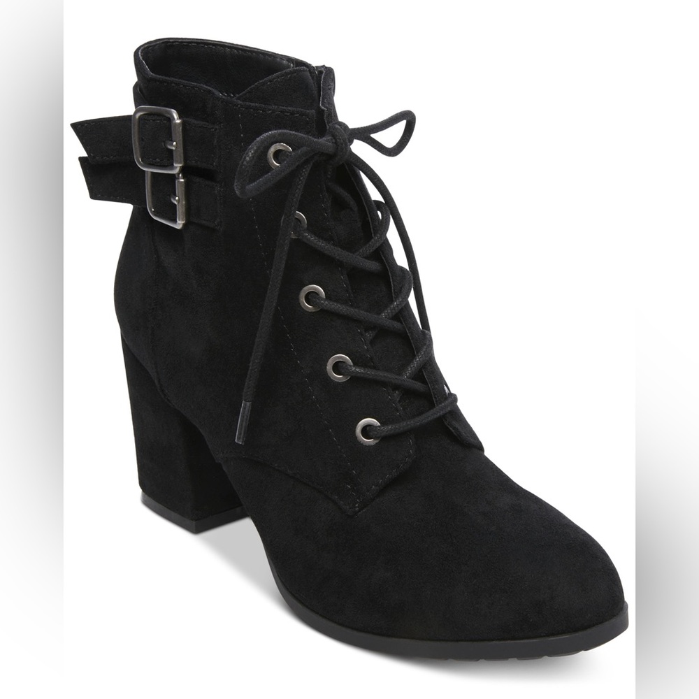 Madden Girl Theo Lace-Up Booties